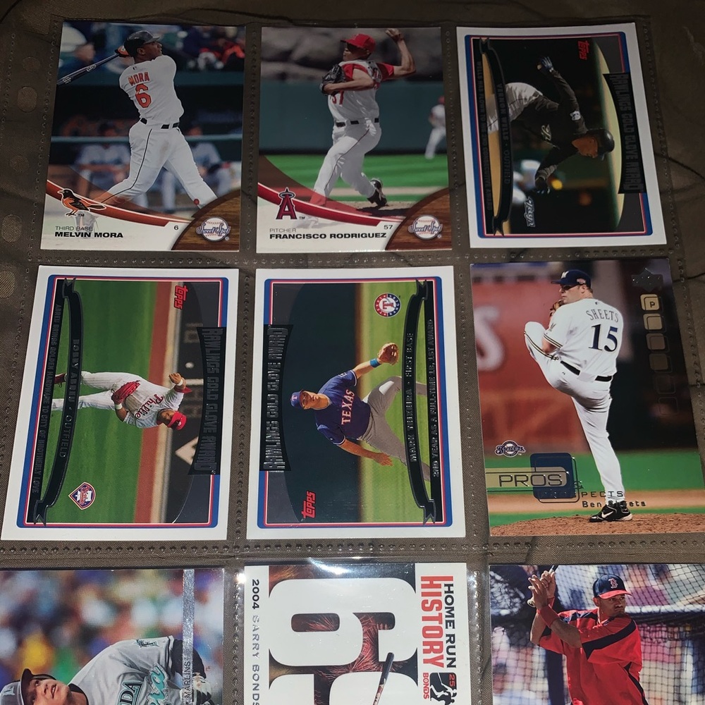 250 MLB Baseball Cards all stars and more
